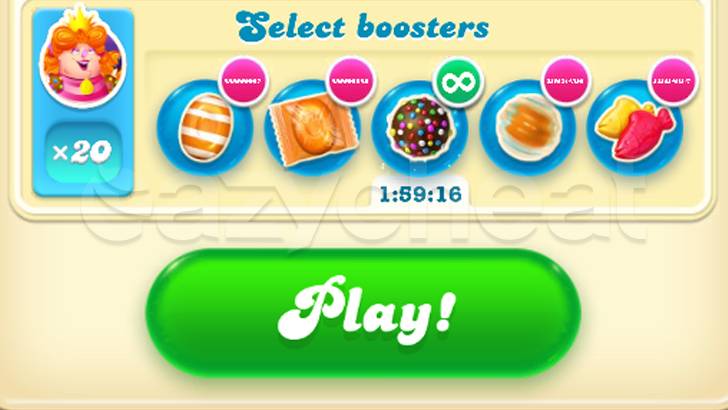 candy crush soda saga bonuses only appear on phone app