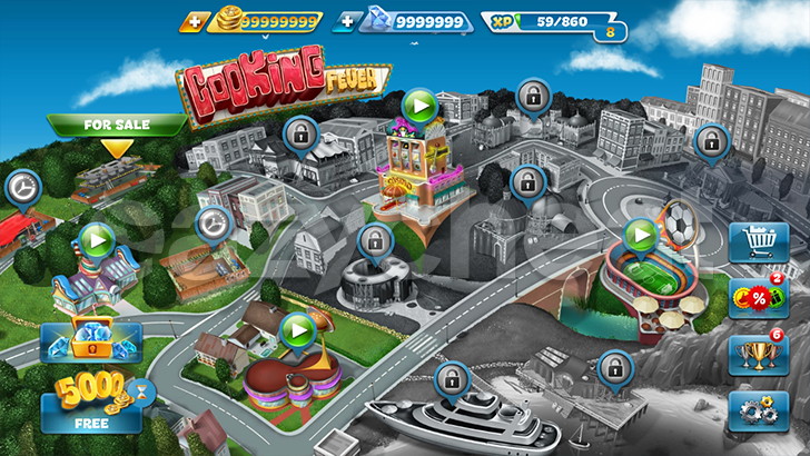 cooking fever casino cheat