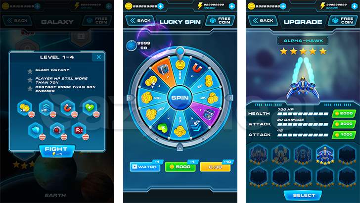 galaxy attack alien shooter cheats for smart phone