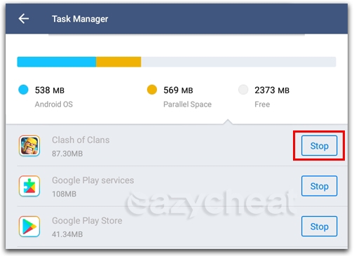 Cheat without root using Parallel Space Cheat without root using Parallel Space
